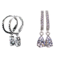 Tropfen Ohrringen Zirkonia-Kristall